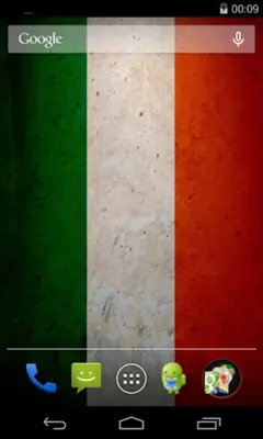 Flag of Italy Live Wallpaper android App screenshot 1